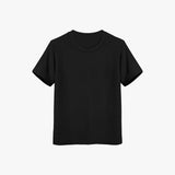 supima cotton Black T-Shirt for boys -plain t-shirt
