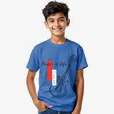 Music Is Life Blue T-shirts