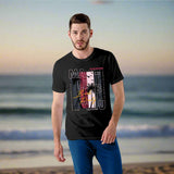 Malibu - PolyCotton Printed Regular Fit T-Shirt - model