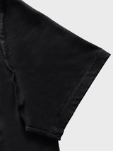 Men Regular Fit Cotton T-Shirt - Black - Halfsleeve
