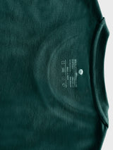 Men Regular Fit Cotton T-Shirt - Forest Green NOOBRAND LABEL