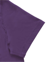 Men Regular Fit Cotton T-Shirt - Rush Purple - halfsleeve