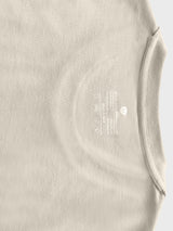 Men Regular Fit Cotton T-Shirt - Sand - NOOBRAND LABEL