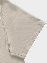 Men Regular Fit Cotton T-Shirt - Sand - short sleeve
