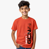 vintage printed graphic tshirt with model
