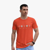 Organic cotton tees for men with model - Tango