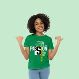 Passion - Polycotton Women Graphic T-Shirt for Sale - model 1