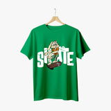 Skate - PolyCotton Round Neck Graphic T-Shirt