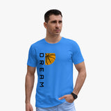 Sport dream graphic t-shirt with model