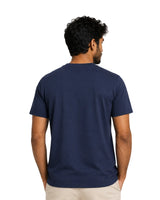 Suvin Gold Cotton T-Shirt Round Neck MOdel