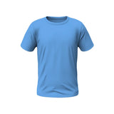 Blue suvin gold cotton  t-shirt for men