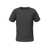 Plain Suvin Gold Cotton grey  t-shirt