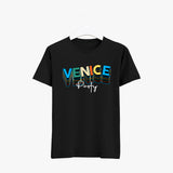 VENICE printed round neck t shirts for women