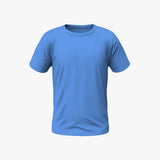 blue Supima cotton T-shirt for men in India ideal for everyday wear