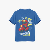 super hero graphic printed t shirt for kids boys