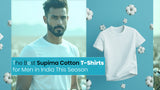 Supima Cotton T-Shirts for men in india