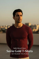 India’s Rarest Cotton Suvin Gold T-Shirts Soft • Breathable • Ultra Premium