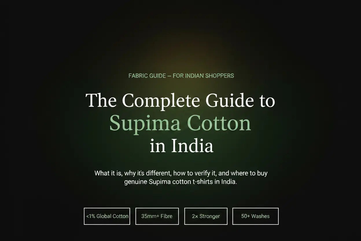 The Complete Guide to Supima Cotton in India – noo-brand.in