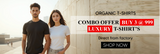 Combo Offer Plain tshirt banner