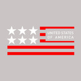 Americal flag printed design