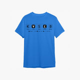 Blue_Dollar Graphic Printed T-Shirt - Graphic T-Shirt