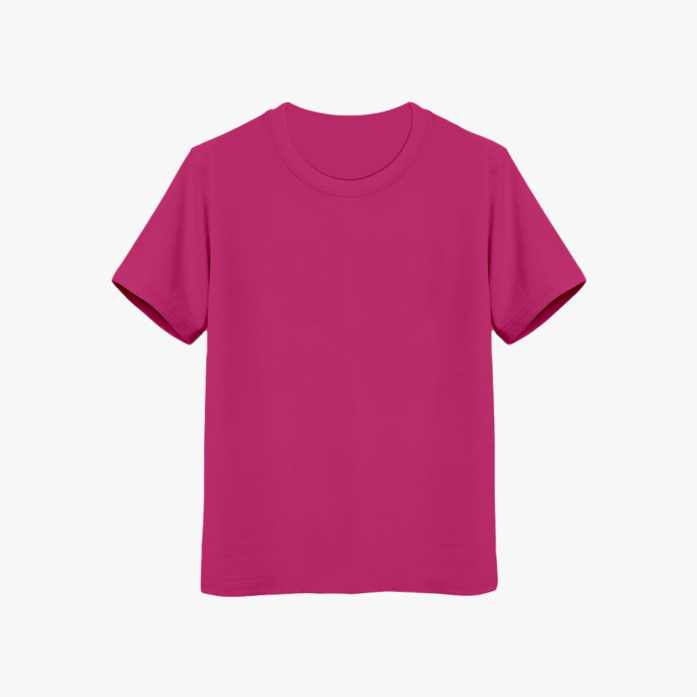 Boys Plain Cotton t shirt  Round Neck T SHIRT Perfect for daily wear tee