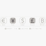 Currency Printed design