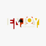 Enjoy - PolyCotton Graphic Regular Fit T-Shirt for Men - graphic design
