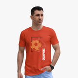 Foot ball champion printed t-shirt -2