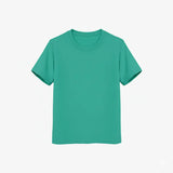 Kids Boys Teal Green Supima Cotton T-Shirt