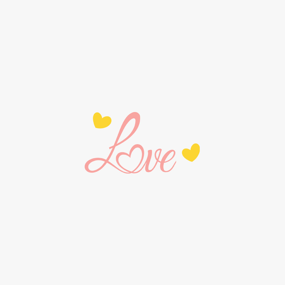 Love with Heart Graphic Design T SHIRT FOR WOMEN