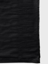 Men Regular Fit Cotton T-Shirt - Black - Side view
