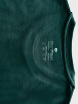 Men Regular Fit Cotton T-Shirt - Forest Green NOOBRAND LABEL

