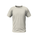 Men Regular Fit Cotton T-Shirt - Sand 
