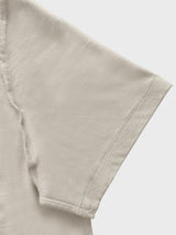 Men Regular Fit Cotton T-Shirt - Sand - short sleeve
