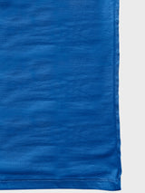 Men Regular Fit Round Neck Cotton T-Shirt - Royal Blue - side view
