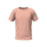 Men Regular Fit Round Neck T-Shirt - Desert Pink
