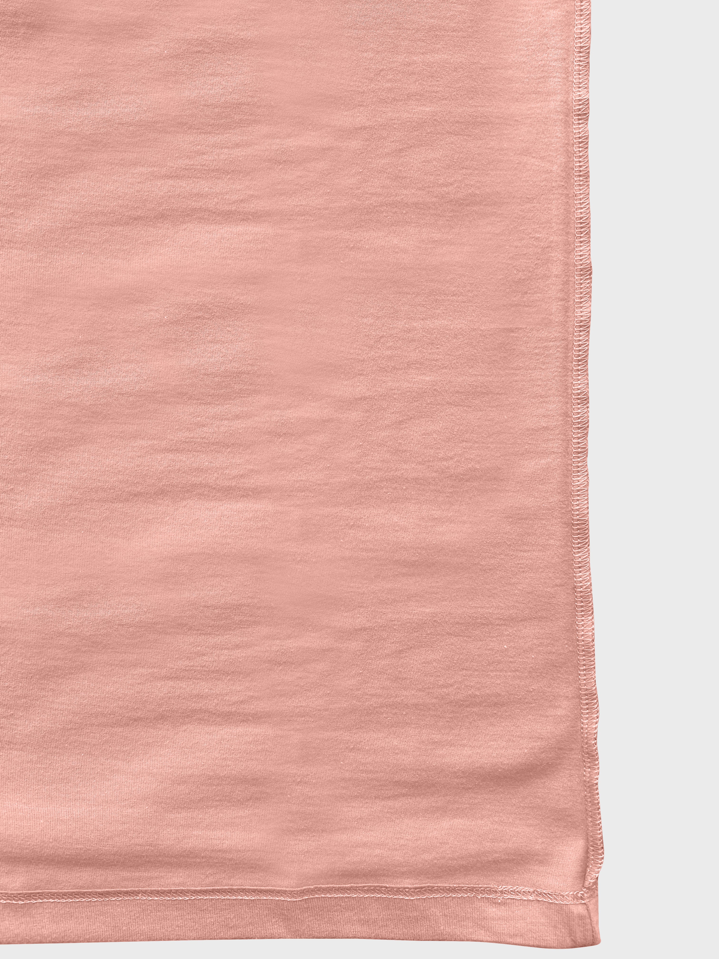 Men Regular Fit Round Neck T-Shirt - Desert Pink - sideview