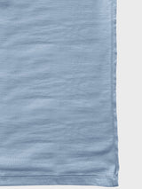 Men Regular Fit Round Neck T-Shirt - Stone Denim - side view