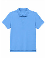 Organic cotton Polo T-Shirts for Men Marina Blue Front