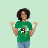 Passion - Polycotton Women Graphic T-Shirt for Sale - model 1
