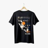 losangels graphic black tee 