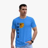 Sport dream graphic t-shirt with model