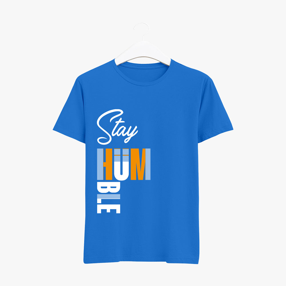 Blue Graphic Printed T Shirt for women