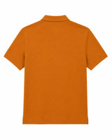 Best Supima  Cotton Single jersy Polo T-Shirt back View