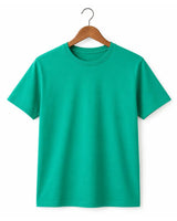 Men's teal green Supima cotton T-shirt with premium crew neck design.