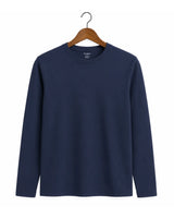 Suvin Gold Cotton Full Sleeve T-Shirt  For men