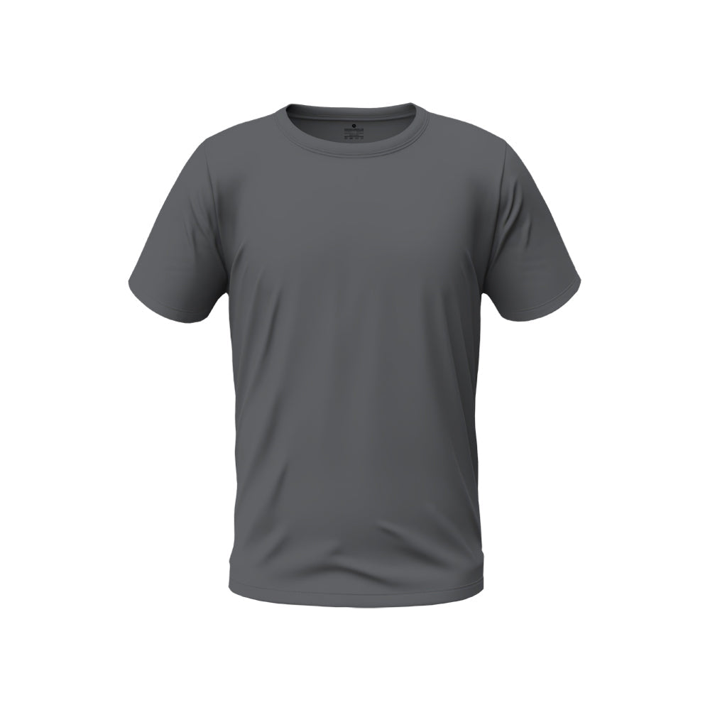 Suvin Cotton t shirt Regular Fit Half Sleeve Men T-Shirt - Grey
