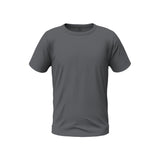 Suvin Cotton t shirt Regular Fit Half Sleeve Men T-Shirt - Grey
