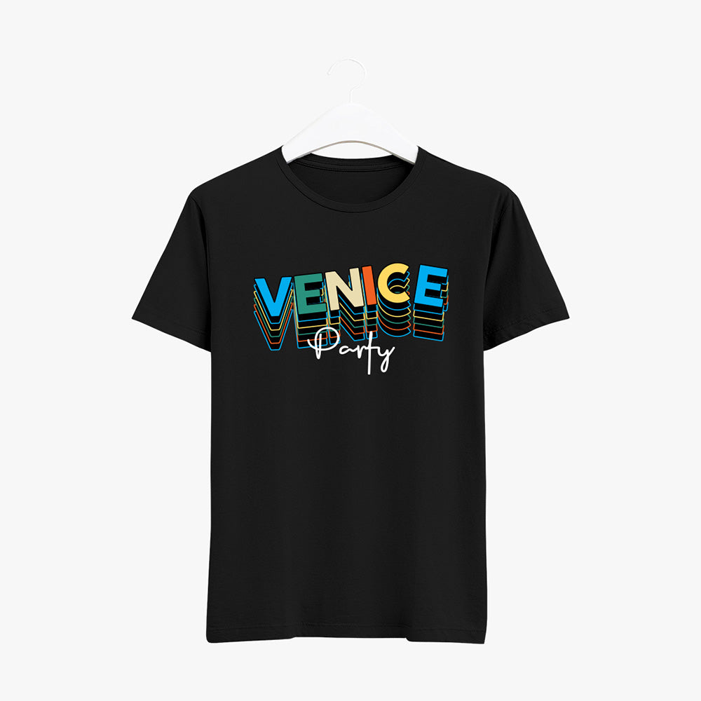 VENICE printed round neck t shirts for women